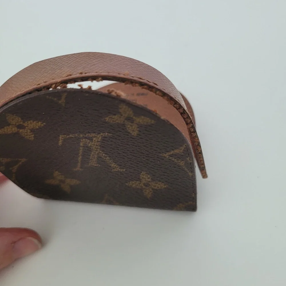 Louis Vuitton Monogram Porte Monnaie Cuvette Coin Purse Brown Wallet M61960